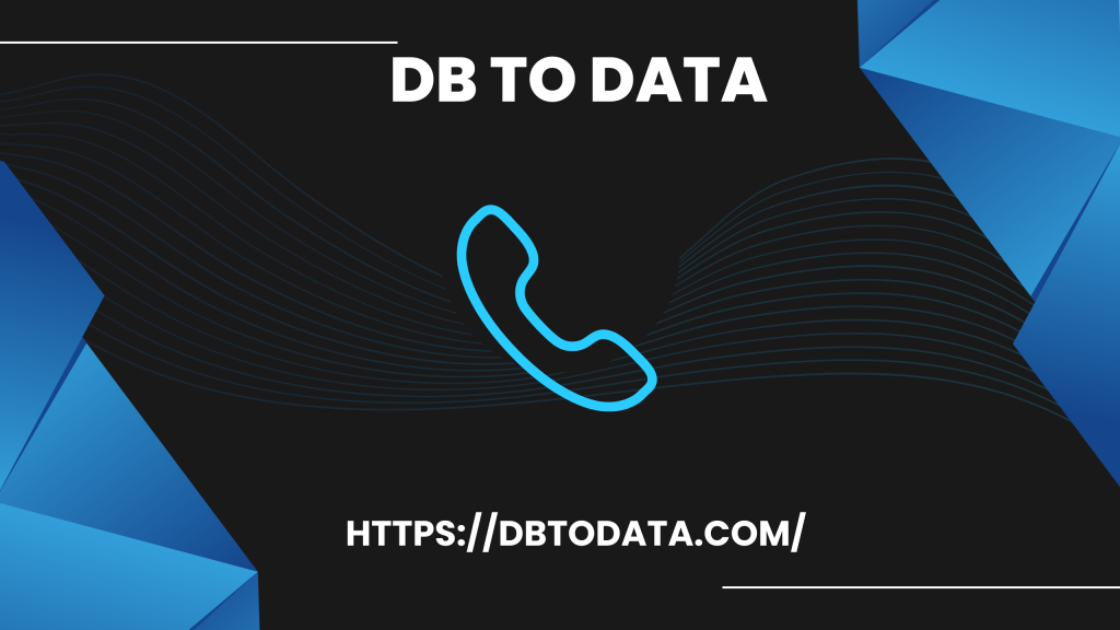 DB to Data